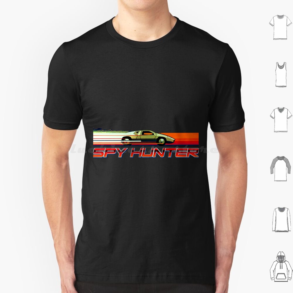 Retro Gaming T Shirt - Mod.5 arcade caçador vídeo game t