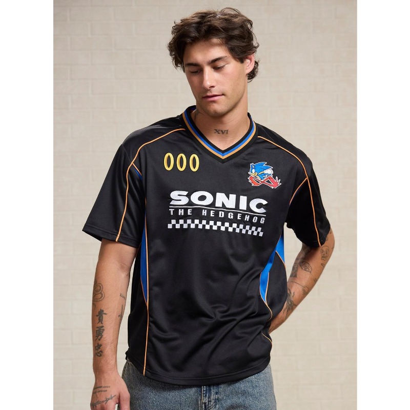 Retro Gaming T Shirt - Camiseta Masculina Sonic The Hedgehog Game