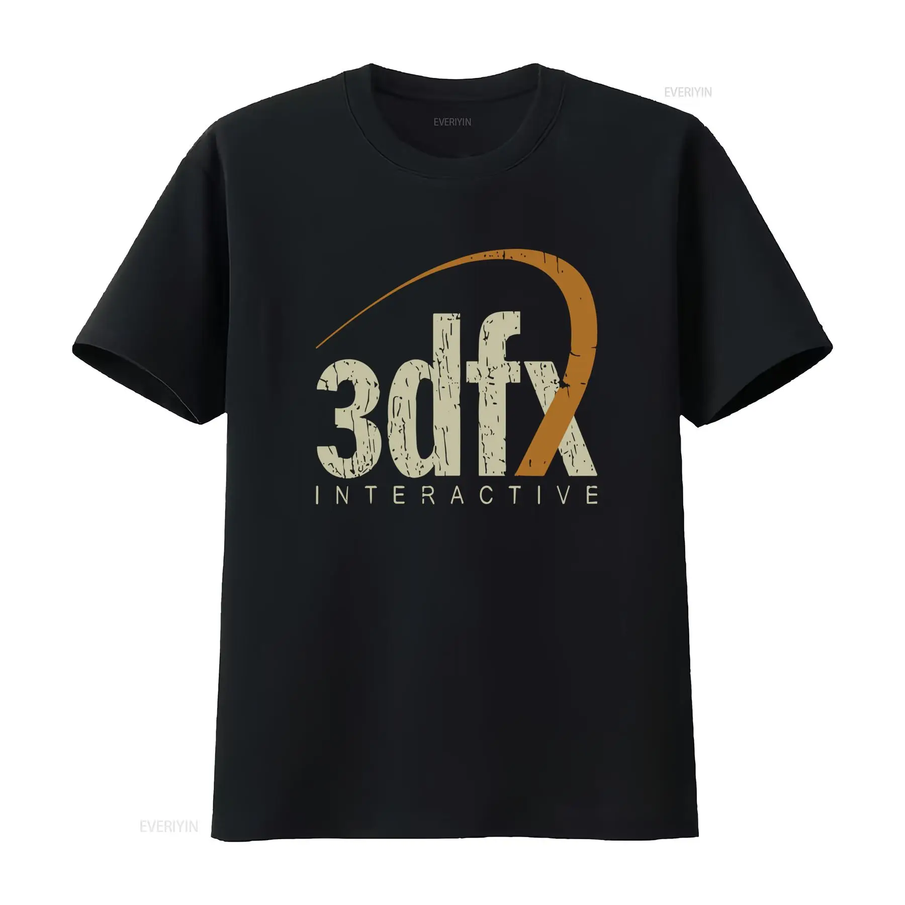 Retro Gaming T Shirt - Camiseta Masculina Vintage 3dfx Interativa de