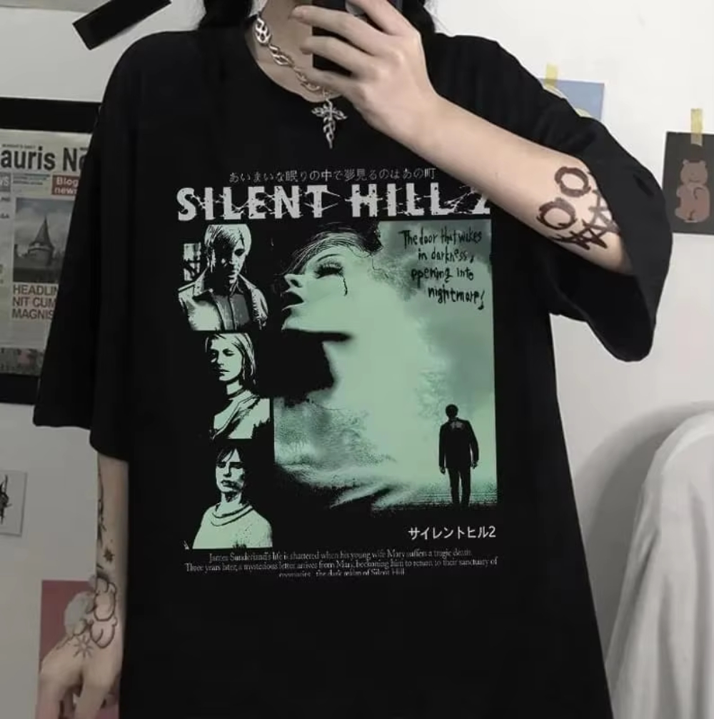 Camiseta 2026 Silent Hill 3 pa - Retro Gaming T Shirt avaliação e preço