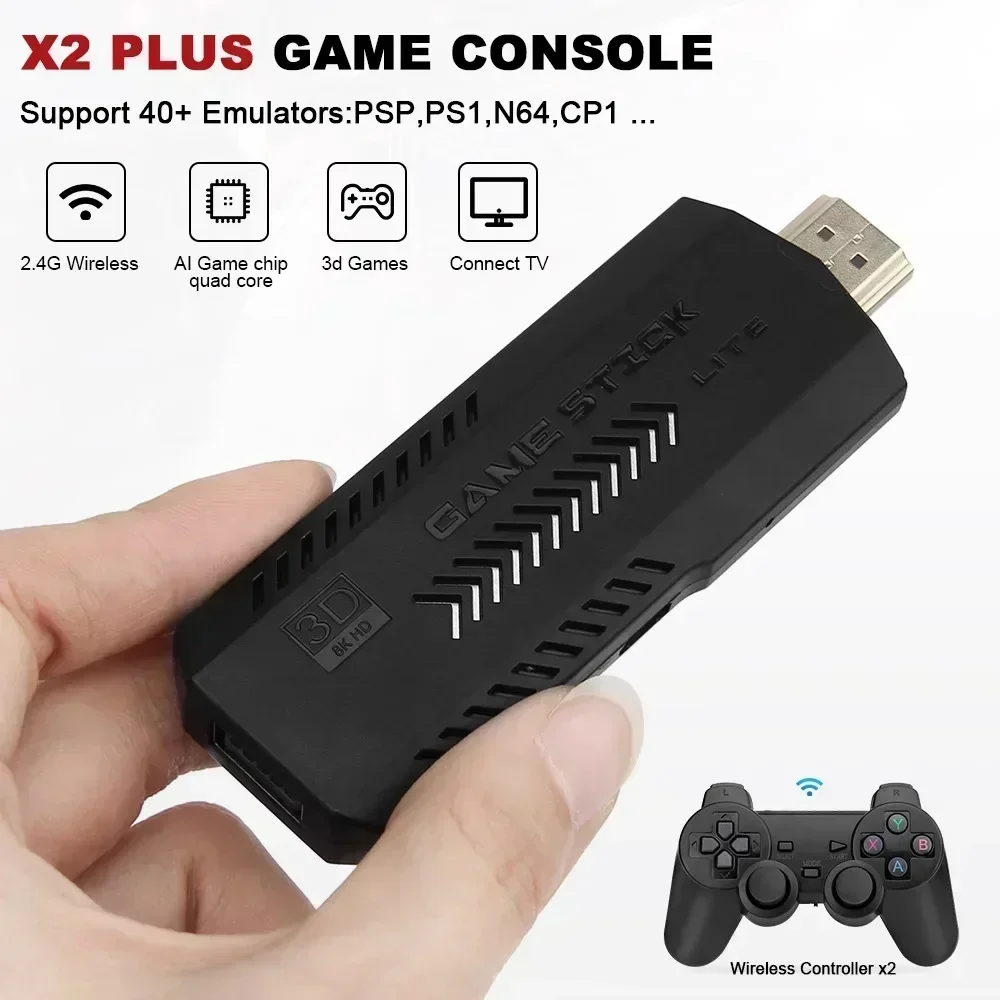 Novo X2Plus GD10 Pro 4K Game S - Retro Gaming N64 avaliação e preço