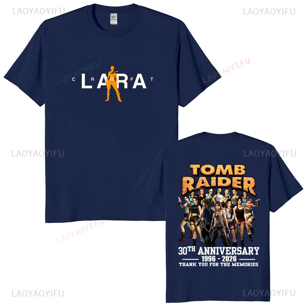 Tomb raider 30th aniversário u - Retro Gaming T Shirt avaliação e preço