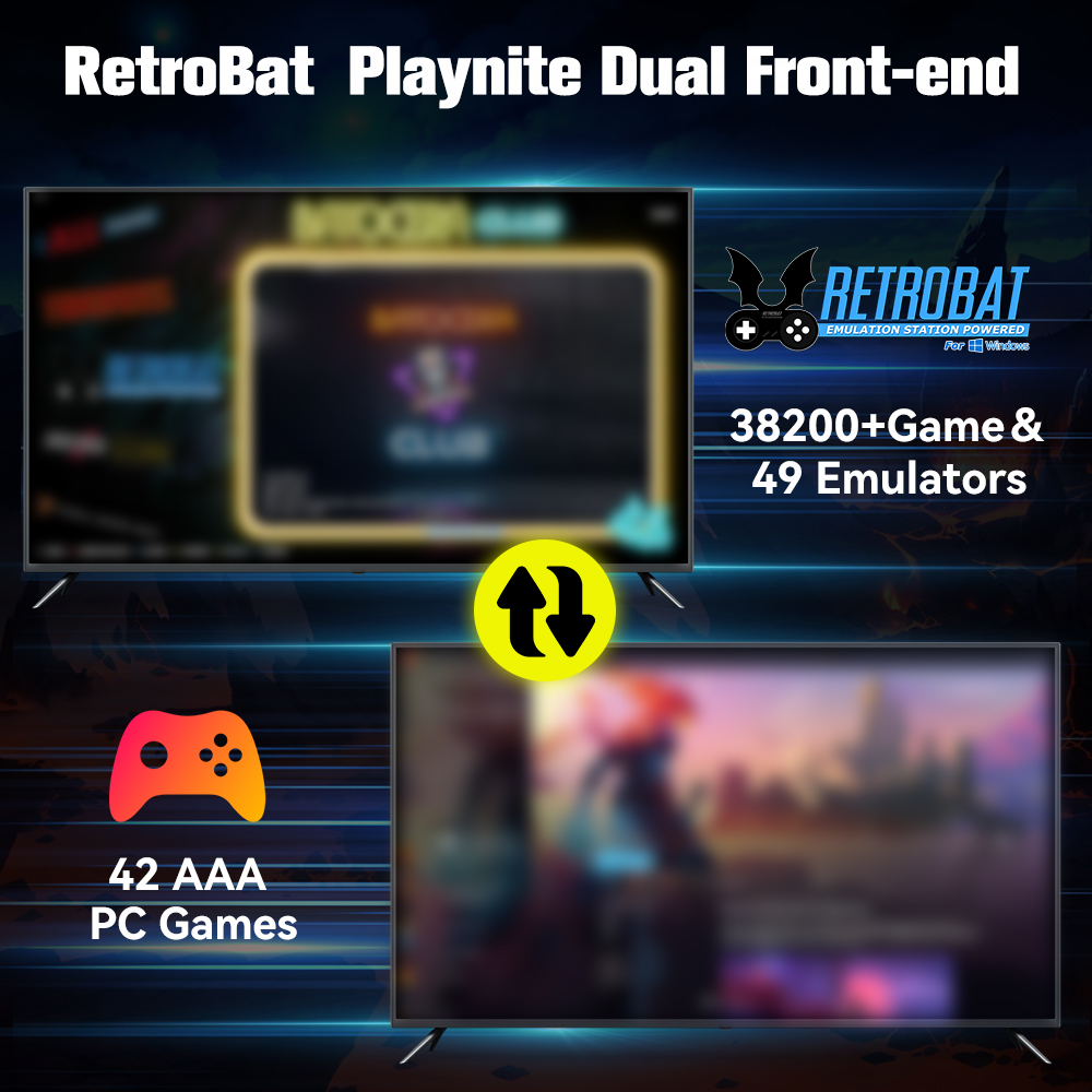 Retrobat & playnite sistema hd - Retro Gaming Kiosk avaliação e preço