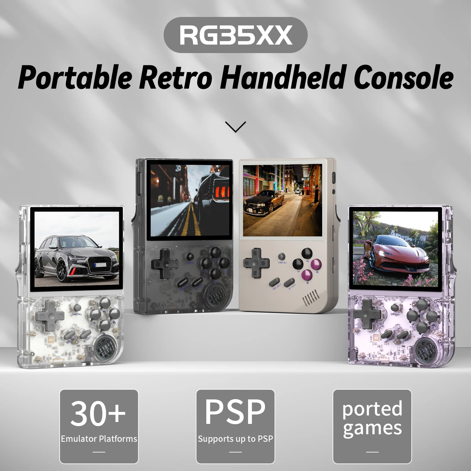 RG35XX: consola de jogos portá - Retro Gaming Kiosk avaliação e preço