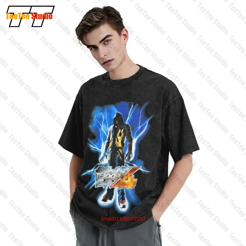 Vintage Tekken 4 Namco Promo A - Retro Gaming T Shirt avaliação e preço